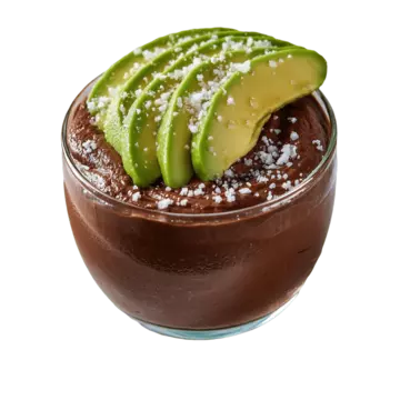 موس الشيوكولاته مع الافوكادو